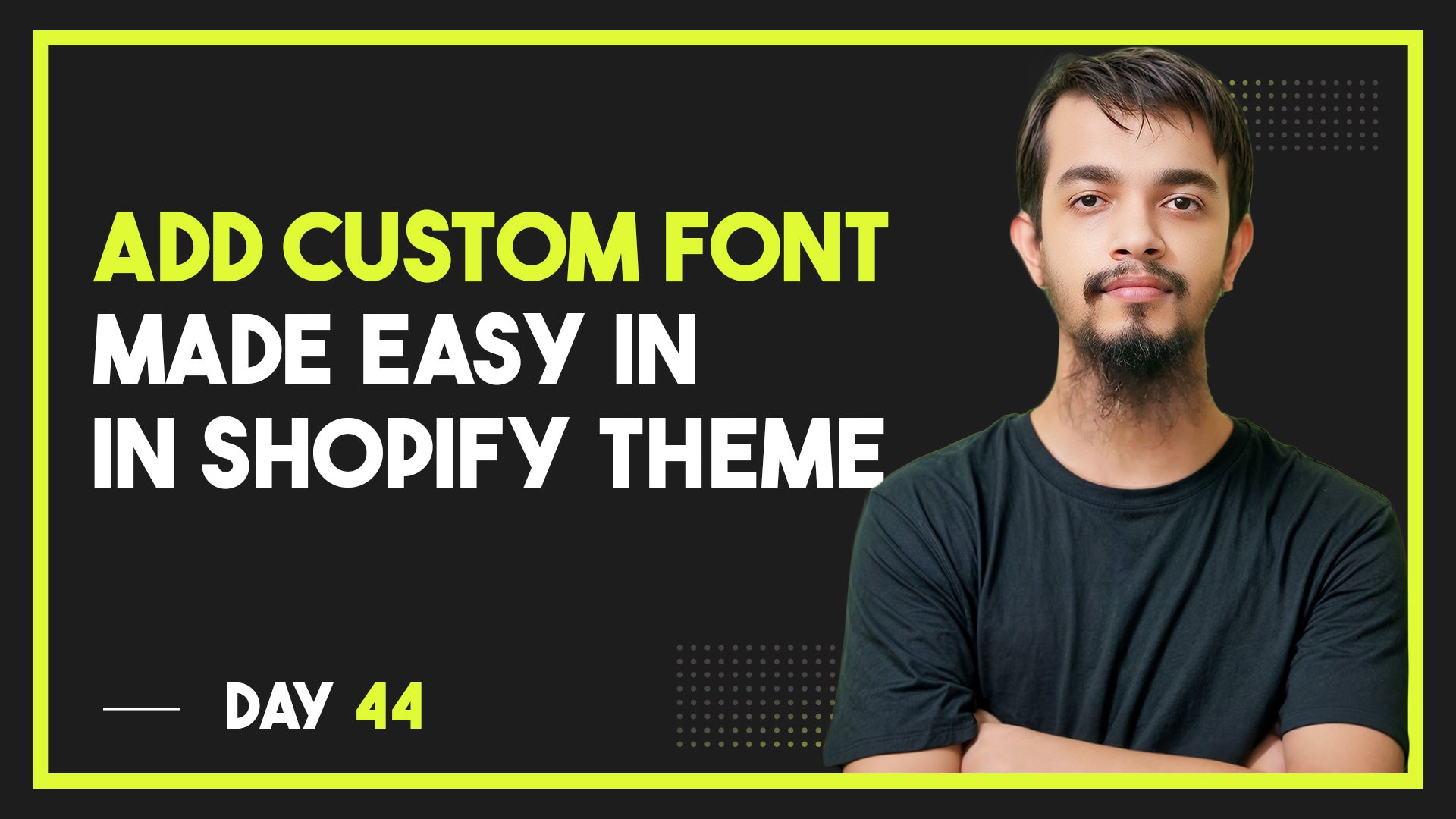 How to Add Custom Fonts in Shopify dawn theme or any other theme