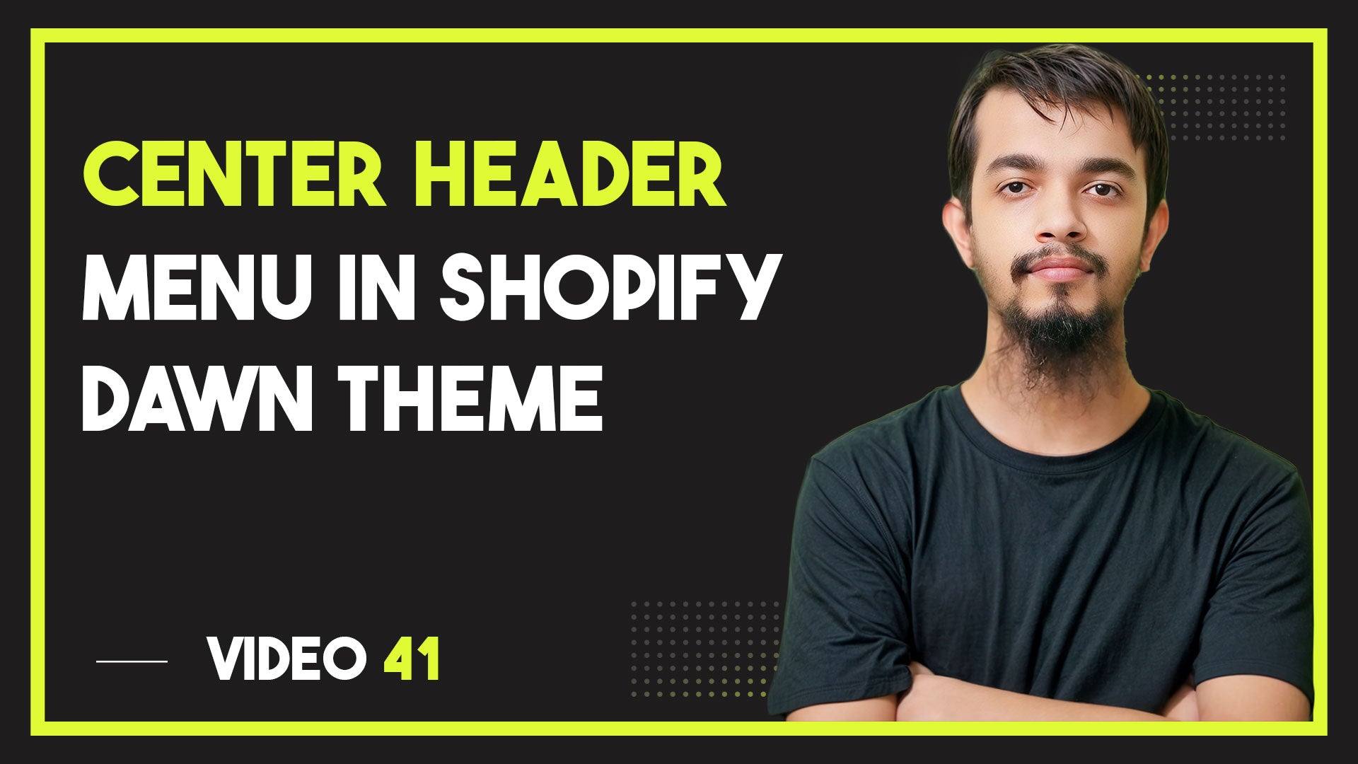 How to Center Header Menu in Shopify Dawn Refresh Theme