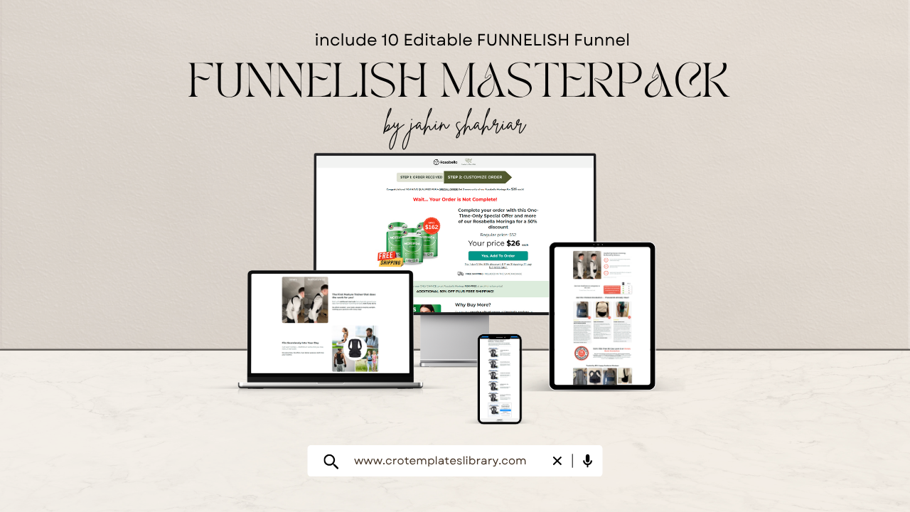 10 Funnelish Templates MasterPack