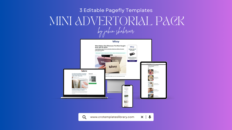 Pagefly Templates CRO Templates Library
