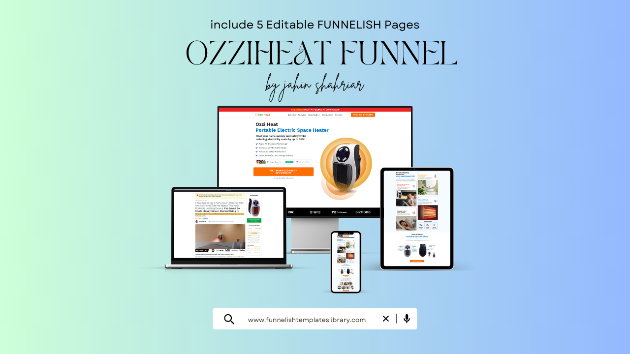 OzziHeat Funnelish Templates β CRO Templates Library